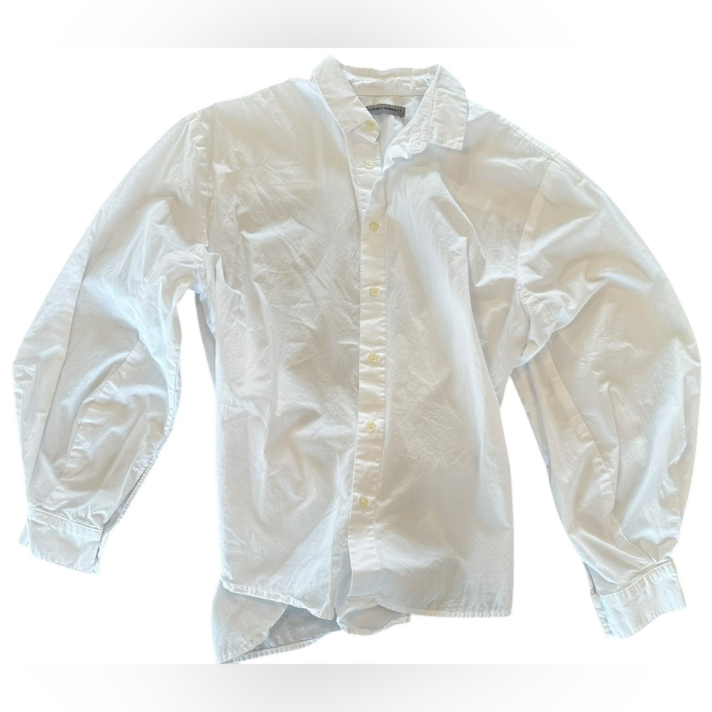 Citizens of Humanity oversized white Button Up Medium - Picture 2 of 15